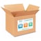 Idl Packaging 16 in x 12 in x 12 in Shipping Box, Kraft, Corrugate, Single Wall, 200#, 5 PK B-161212-5 - alternate 1
